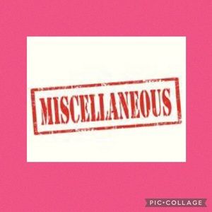 Miscellaneous Closet Label